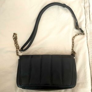 Flap Crossbody bag-Universal Thread-Black